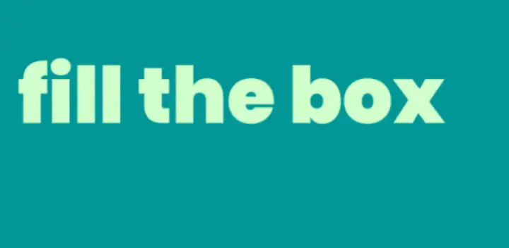 Fill the Box — Android game banner