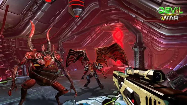 Devil War: Doom Shooting Game screenshot 1