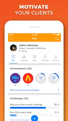 Virtuagym Coach screenshot 3