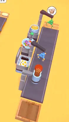 Conveyor Rush: Idle Food Games screenshot 2