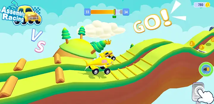 DIY Car: Racing Games for Kids — Android game banner