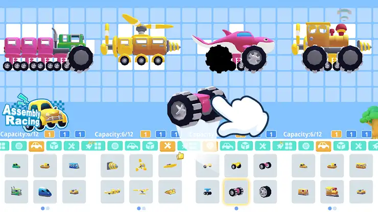 DIY Car: Racing Games for Kids screenshot 1