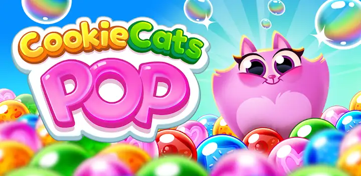 Cookie Cats Pop - Bubble Pop — Android game banner