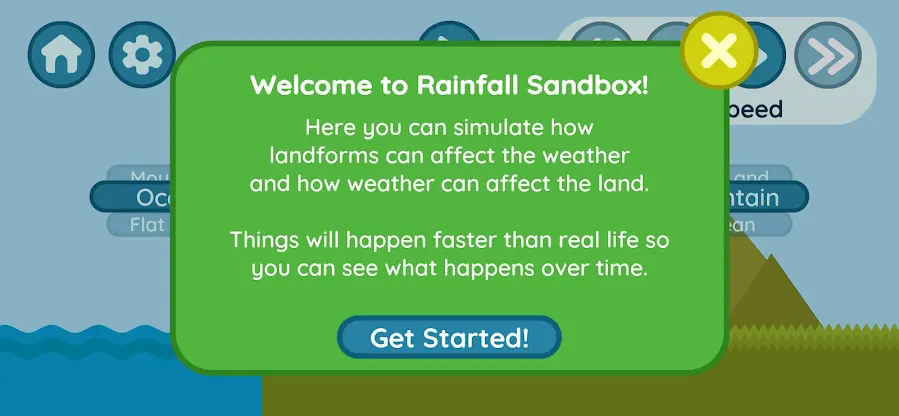 Rainfall Sandbox screenshot 2