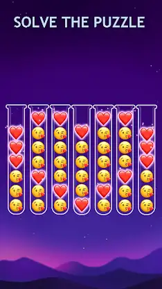 Emoji Sort - Puzzle Games screenshot 4