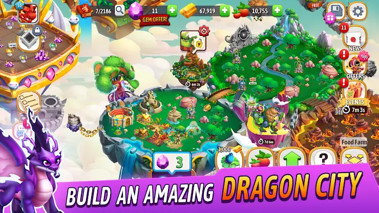 Dragon City: Mobile Adventure screenshot 4