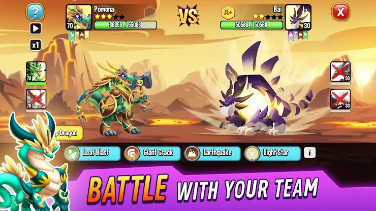 Dragon City: Mobile Adventure screenshot 2