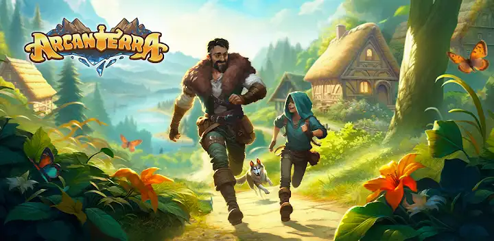 Arcanterra: A Story-Driven RPG — Android game banner