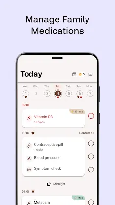 Meds & Pill Reminder MyTherapy screenshot 2