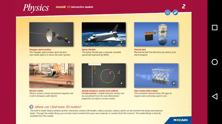 mozaBook screenshot 2