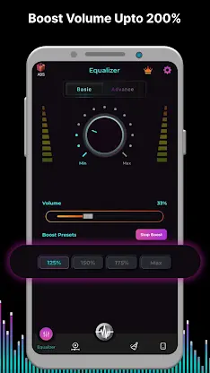 Loud Volume Booster Upto 200% screenshot 1