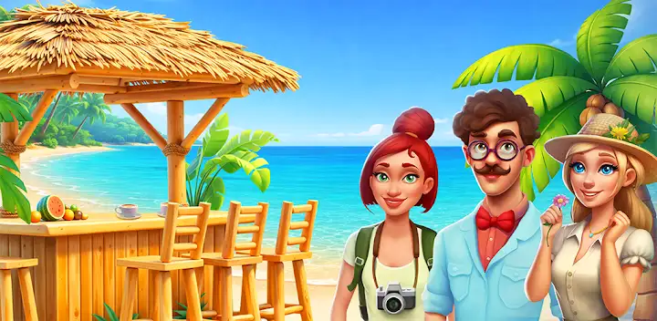 Secret Shores – Merge Islands — Android game banner