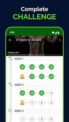 Home Workout - Fit in 28 Days screenshot 6
