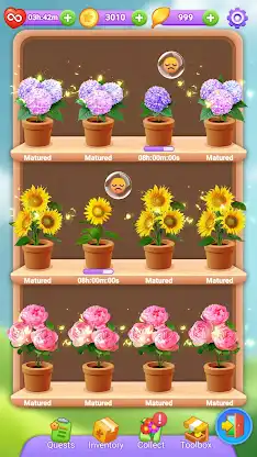 Flower Collect: Flower Games screenshot 5