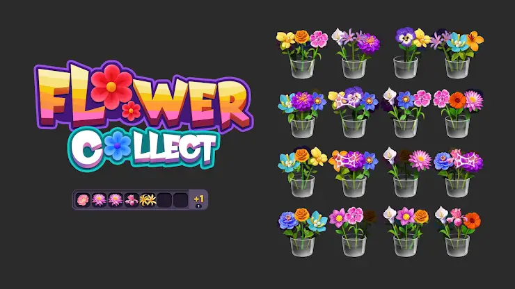 Flower Collect: Flower Games screenshot 6