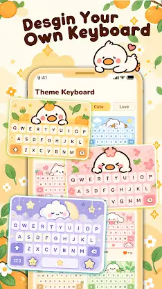Fonts Keyboard Themes & Emoji screenshot 1