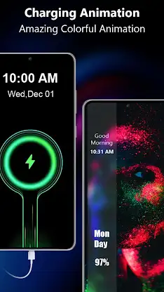 Battery Charging Animation 4K screenshot 3
