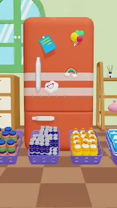 ASMR Organize: Fill the Fridge screenshot 6