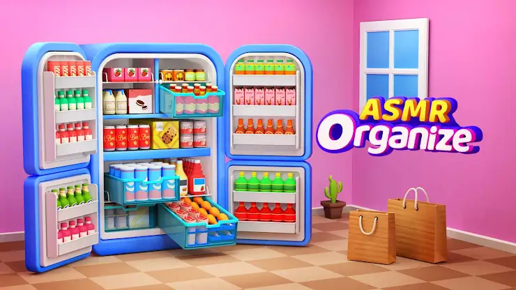ASMR Organize: Fill the Fridge screenshot 1