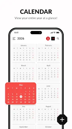 Calendar screenshot 2