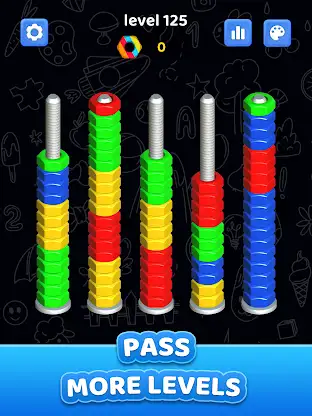 Nuts Bolt Sort - Screw 3D screenshot 13
