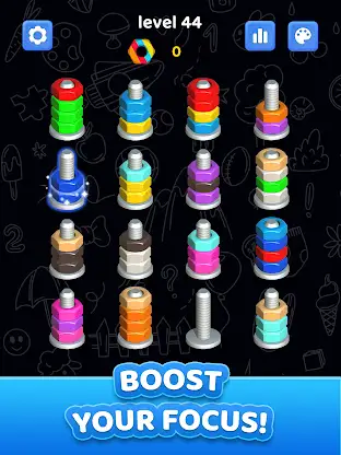 Nuts Bolt Sort - Screw 3D screenshot 10