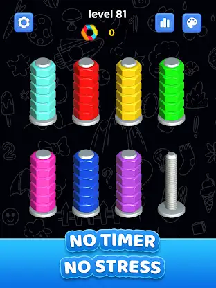 Nuts Bolt Sort - Screw 3D screenshot 12