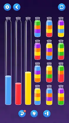 Water Sort! Color Match Puzzle screenshot 2