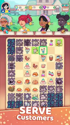 Starbrew Cafe: Mystical Merge screenshot 4