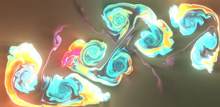 Fluid Simulation - Antistress — Android app banner