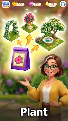 Garden Getaway: Merge & Design screenshot 6
