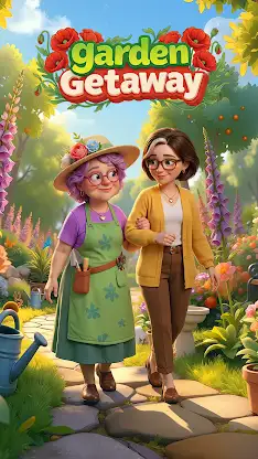 Garden Getaway: Merge & Design screenshot 7