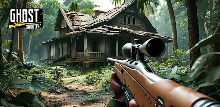 Ghost Shooting: shooter games — Android game banner