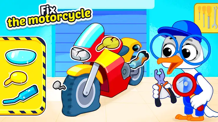 Car repair & fixing: Kids game screenshot 1