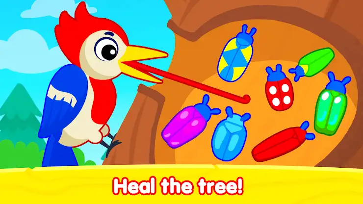 Forest games. Animal fun world screenshot 1