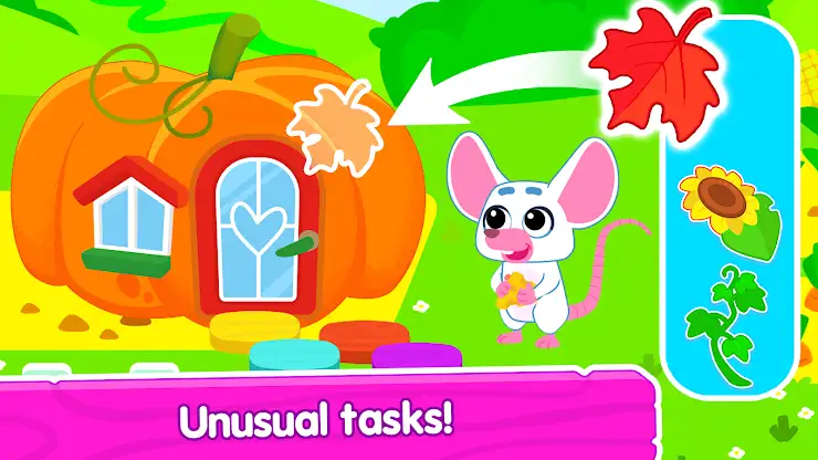 Fun forest animal Kids games! screenshot 2