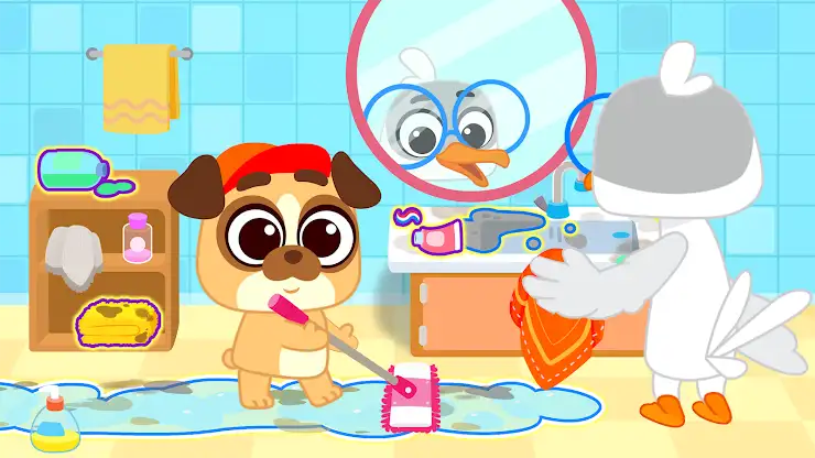 Clean it up Kids chores games! screenshot 5