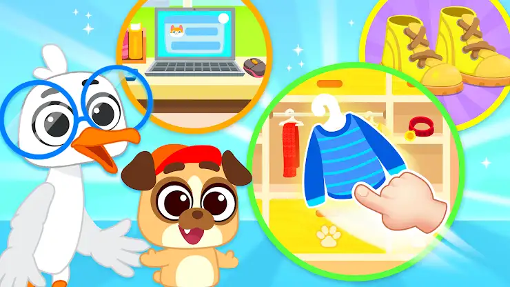 Clean it up Kids chores games! screenshot 3