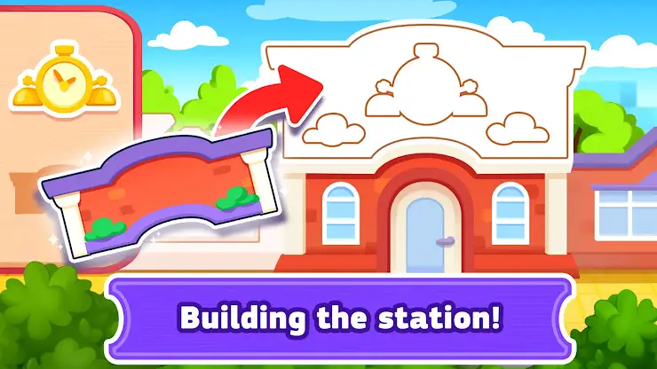 Train station. Railroad works screenshot 2