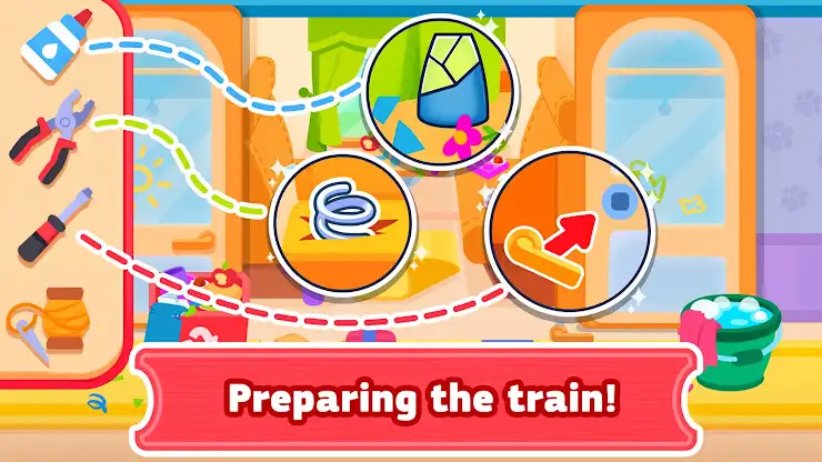 Train station. Railroad works screenshot 5