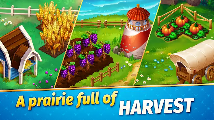 Solitaire Golden Prairies screenshot 2