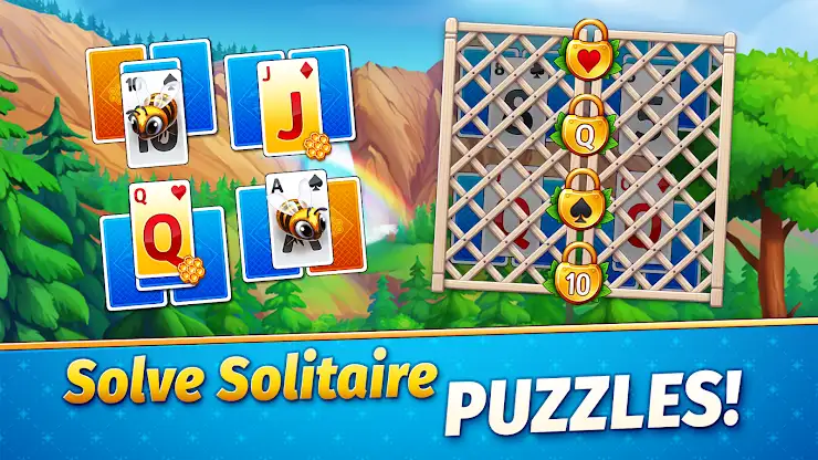 Solitaire Golden Prairies screenshot 4