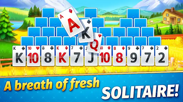 Solitaire Golden Prairies screenshot 1