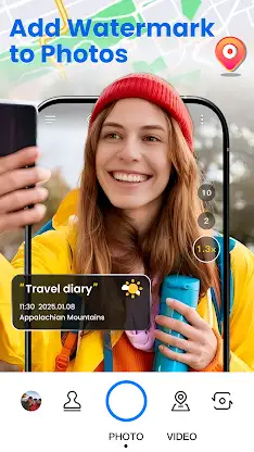 GPS Location Camera& Timestamp screenshot 1