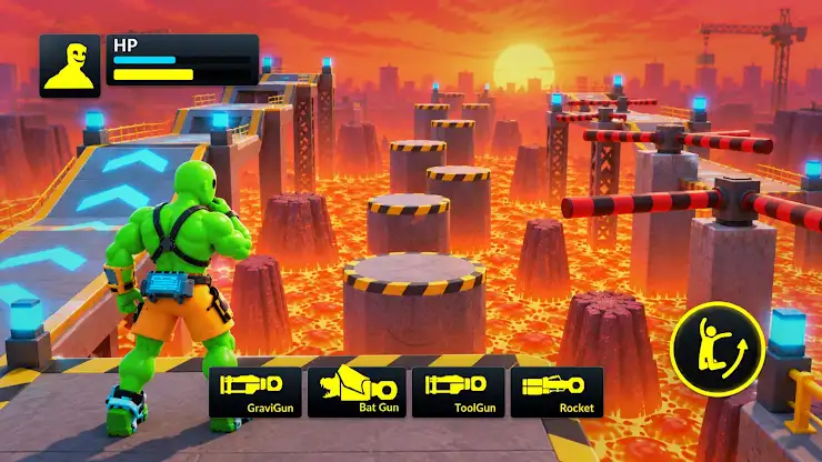 Green Sandbox Ragdoll screenshot 1