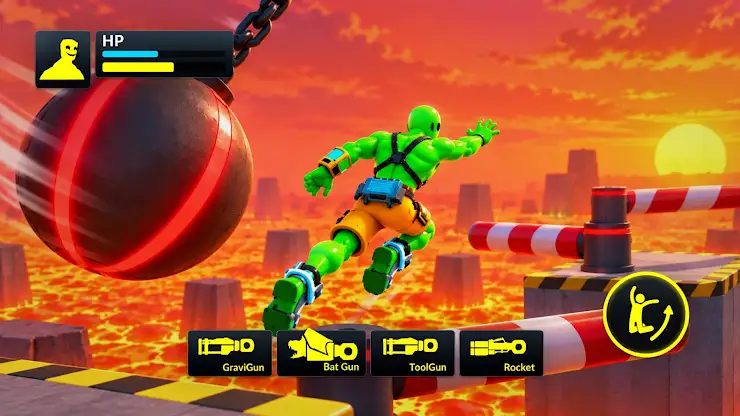 Green Sandbox Ragdoll screenshot 2