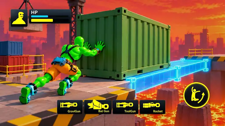 Green Sandbox Ragdoll screenshot 3