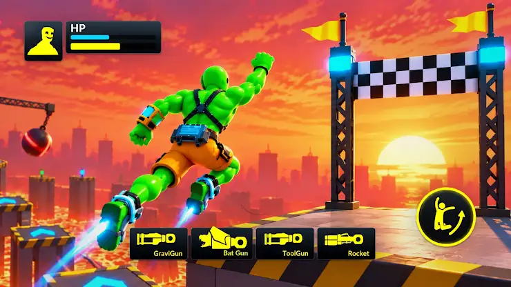 Green Sandbox Ragdoll screenshot 5