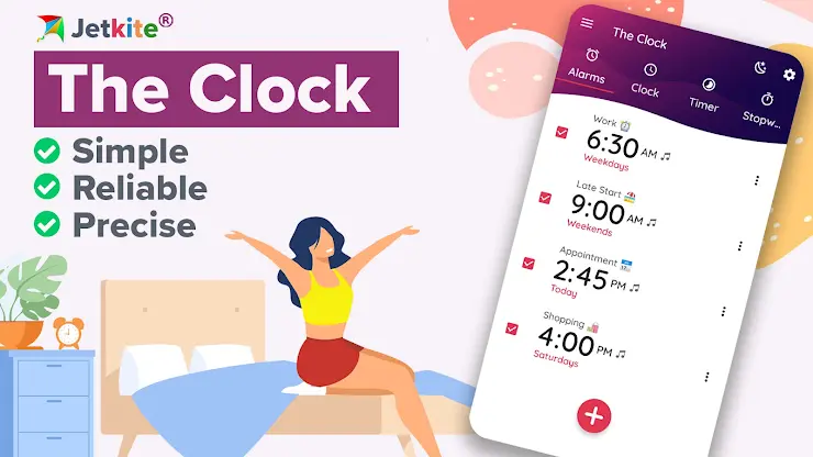 The Clock: Alarm Clock & Timer screenshot 1