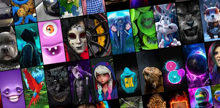 Pixel 4D™ Live Wallpapers — Android app banner